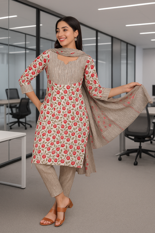 Chic Sanganeri Charm