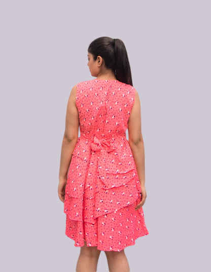 Anikrriti Three-Layered Dress - Anikrriti