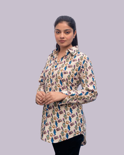 Anikrriti Printed Shirt - Anikrriti