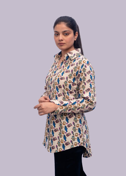 Anikrriti Printed Shirt - Anikrriti