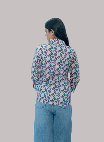 Anikrriti Printed Shirt - Anikrriti