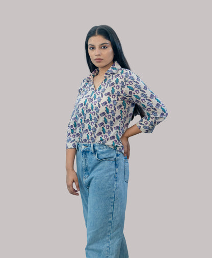 Anikrriti Printed Shirt - Anikrriti