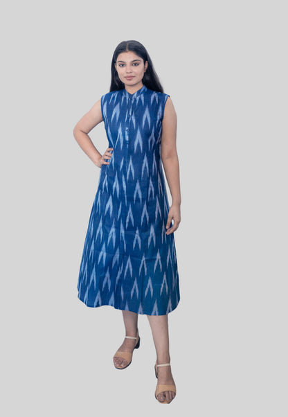 Anikrriti Ikat Dress - Anikrriti