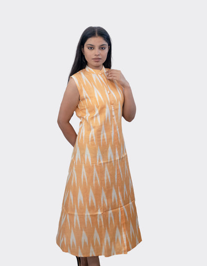 Anikrriti Ikat Dress - Anikrriti