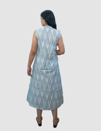 Anikrriti Ikat Dress - Anikrriti