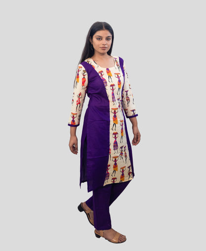 Anikrriti Princess Cut Kurta Set - Anikrriti