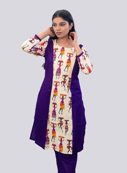 Anikrriti Princess Cut Kurta Set - Anikrriti