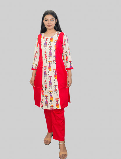 Anikrriti Princess Cut Kurta Set - Anikrriti