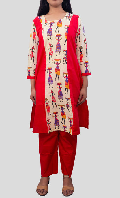 Anikrriti Princess Cut Kurta Set - Anikrriti