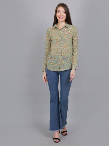 Anikrriti Georgette Shirt- Colors available - Anikrriti