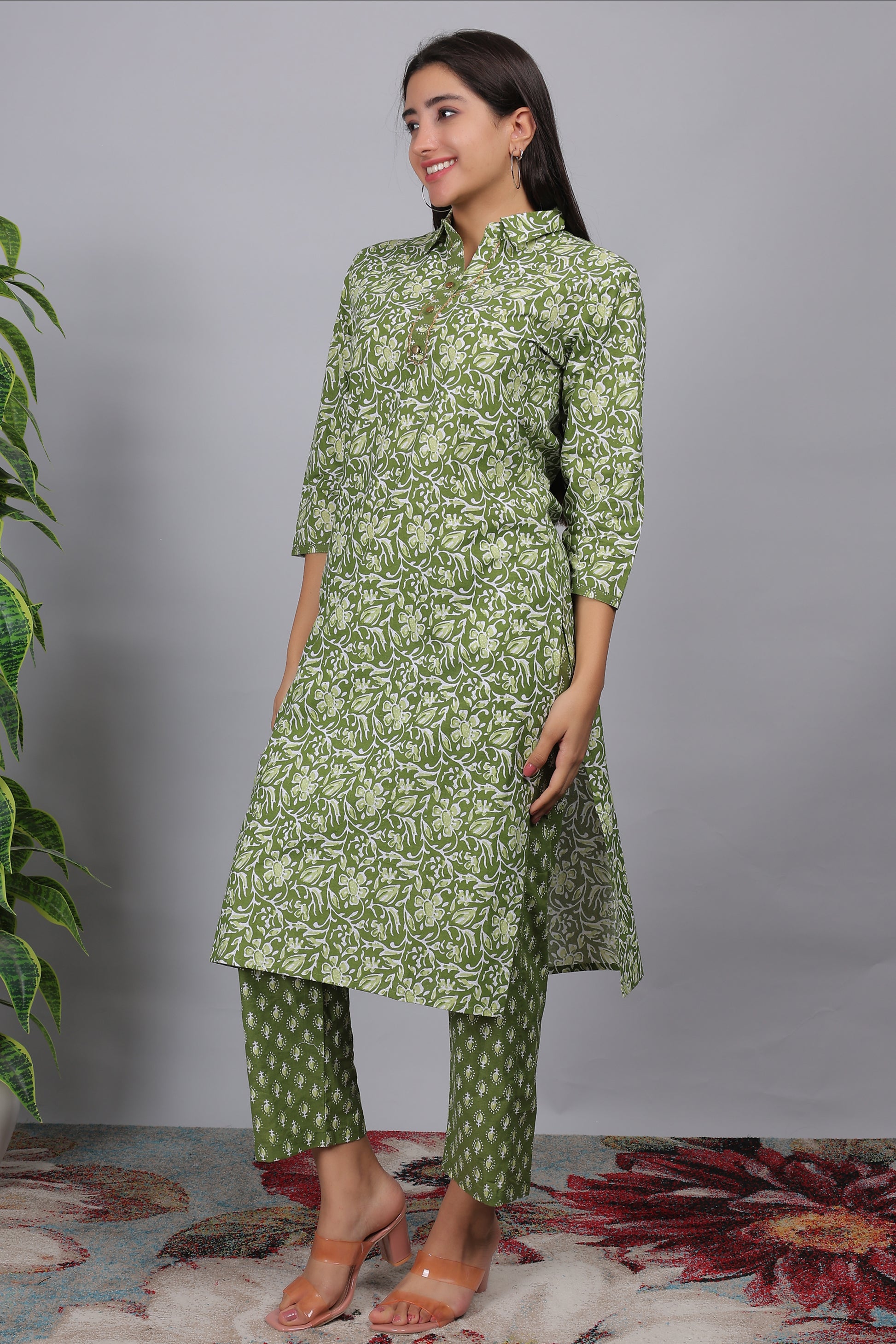 The Sanganeri Grace Kurta Set