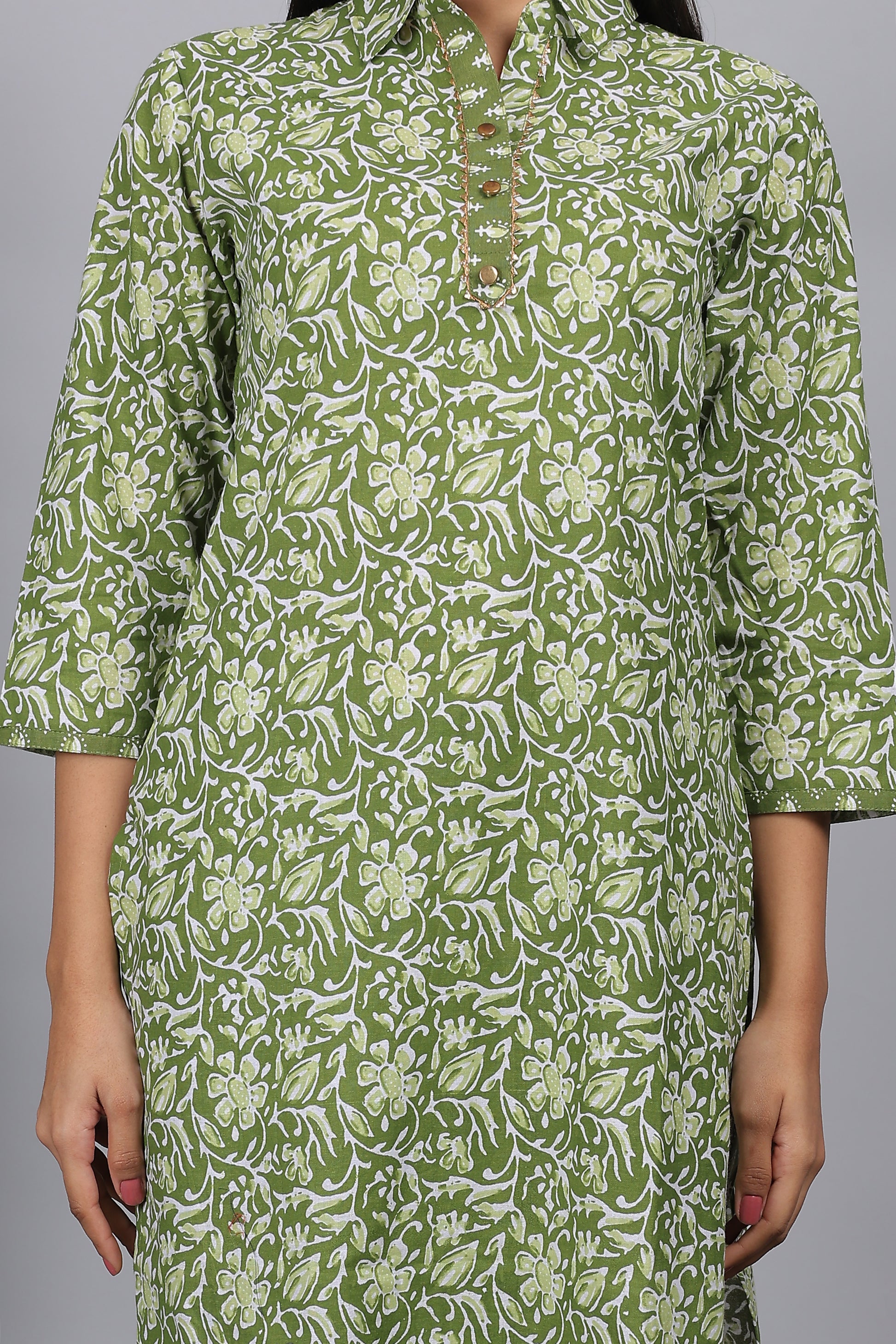The Sanganeri Grace Kurta Set