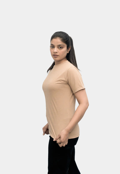 Anikrriti Round Neck Cotton T-shirts - Anikrriti