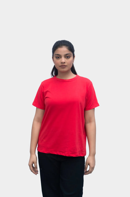 Anikrriti Round Neck Cotton T-shirts - Anikrriti