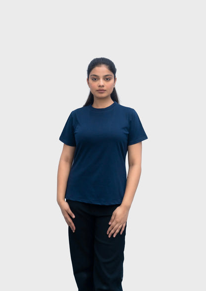 Anikrriti Round Neck Cotton T-shirts - Anikrriti