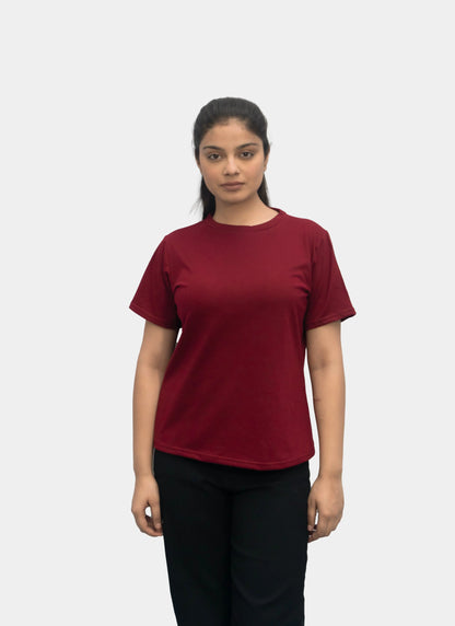 Anikrriti Round Neck Cotton T-shirts - Anikrriti