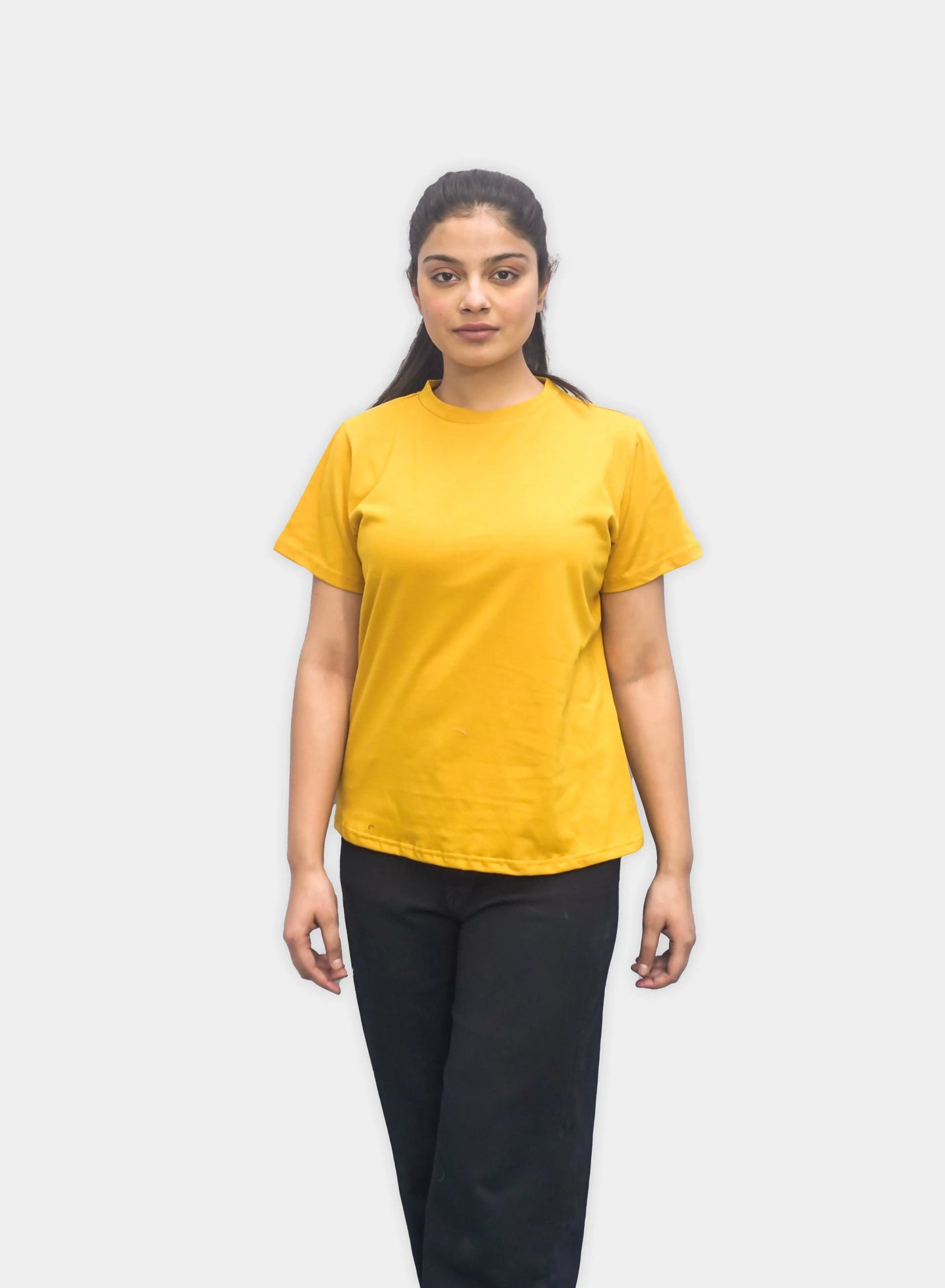 Anikrriti Round Neck Cotton T-shirts - Anikrriti