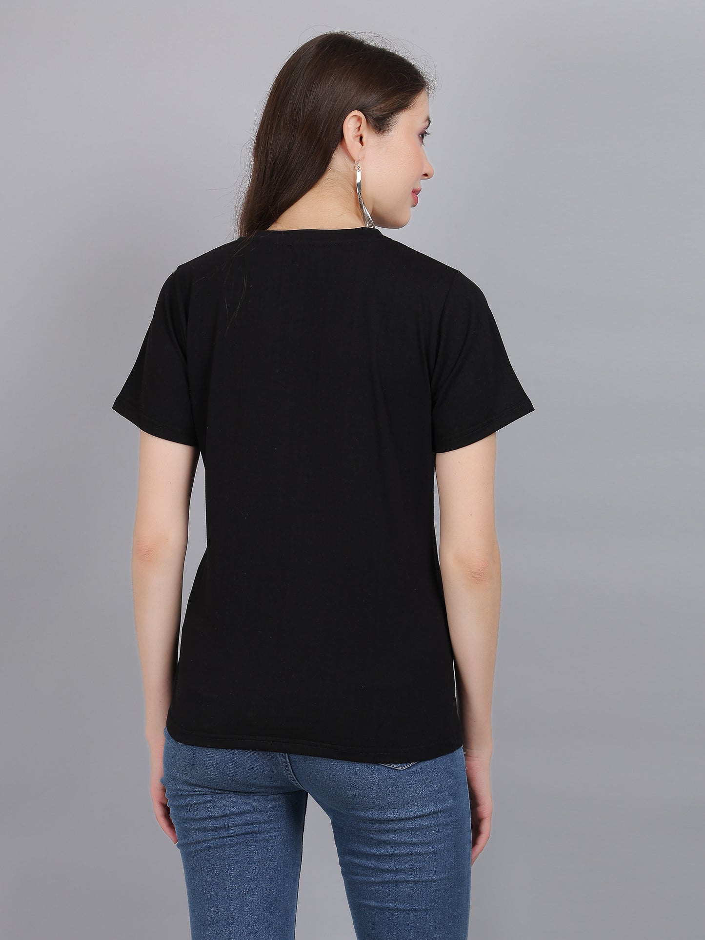 Anikrriti V-neck Lycra T-shirt - Anikrriti