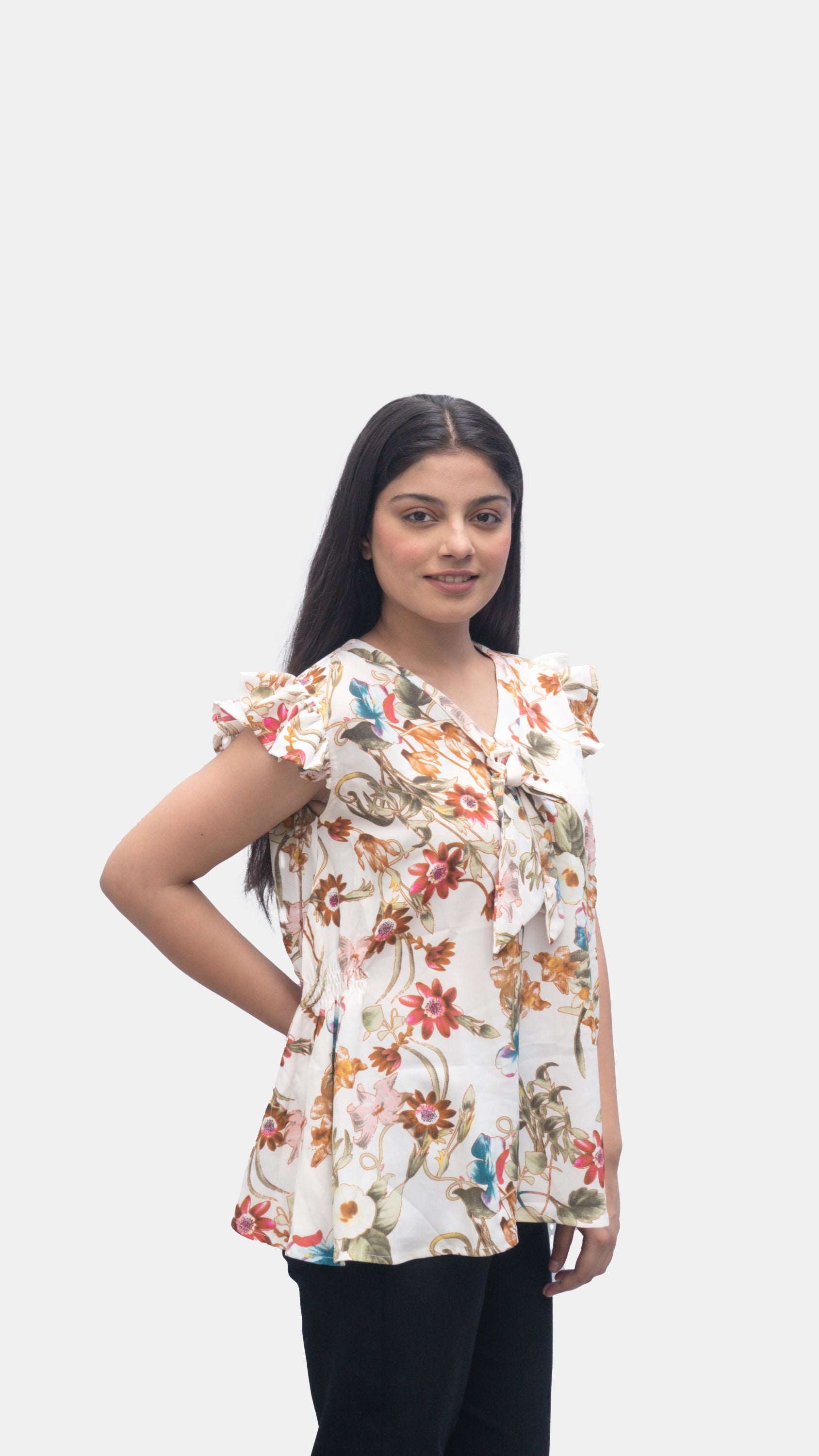 Anikrriti Sleeveless Top - Anikrriti