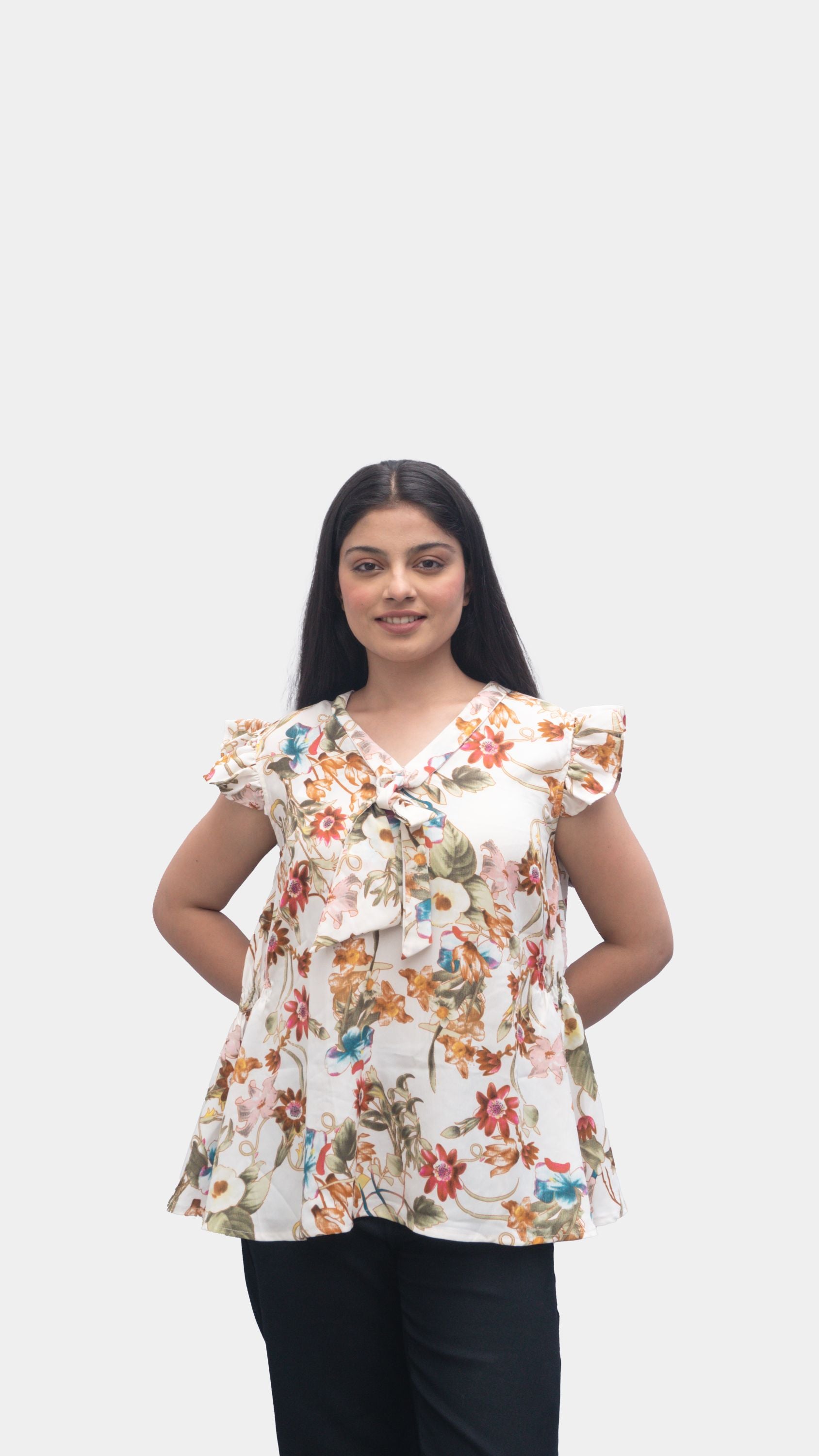 Anikrriti Sleeveless Top - Anikrriti