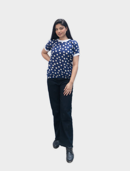 Anikrriti Playful Polka top - Anikrriti