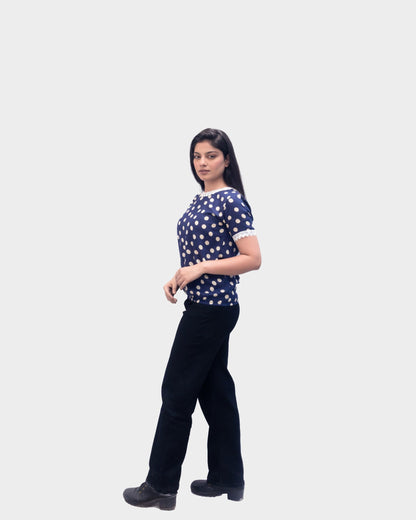 Anikrriti Playful Polka top - Anikrriti