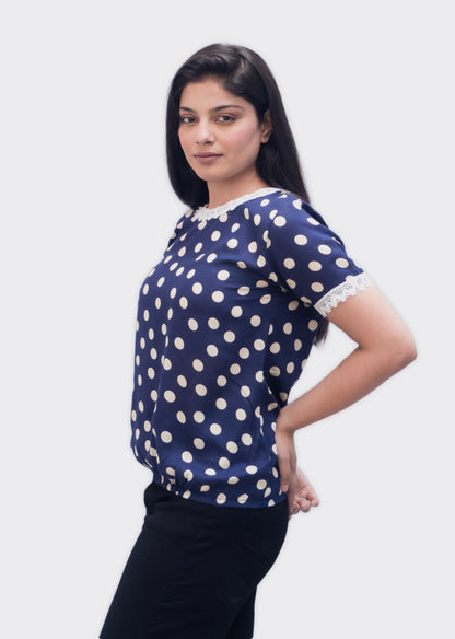 Anikrriti Playful Polka top - Anikrriti