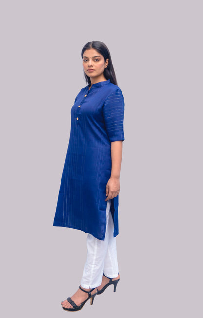 Anikrriti Blue Kurta - Anikrriti