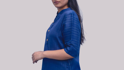 Anikrriti Blue Kurta - Anikrriti