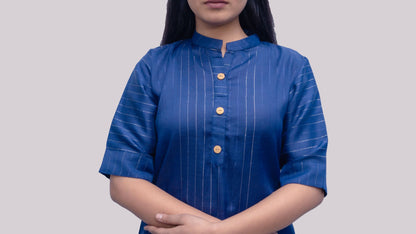 Anikrriti Blue Kurta - Anikrriti